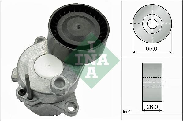 Intinzator.curea transmisie Multi-V belt tensioner MERCEDES C C204 C T-MODEL S204 C W204 CLS C218 CLS SHOOTING BRAKE X218 MERCEDES-BENZ E-CLASS (W212), Sedan, 01.2009 - 12.2016 INA 534 0592 10