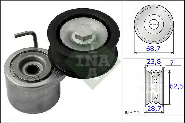 Intinzator curea transmisie VW AUDI A4,A5,A6,A7,A8