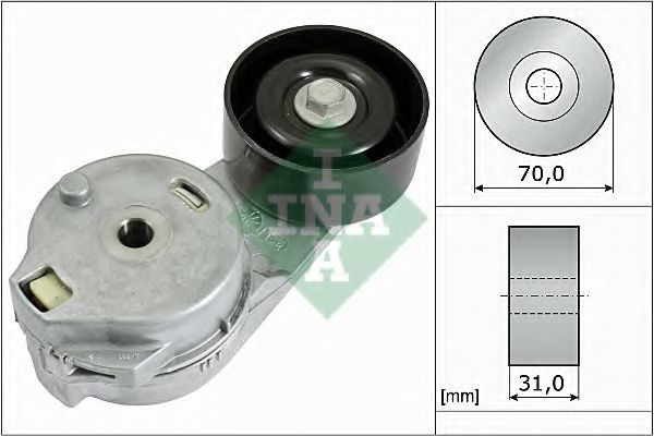 Intinzator,curea transmisie VW LT II caroserie (2D