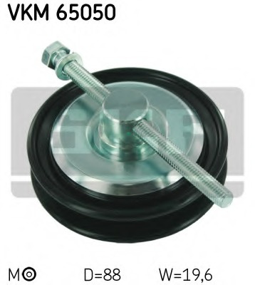 Intinzator curea trapezoidal # Mitsubishi L 2007 2008 2009 2010 2011 2012 2013 2014 2015 # VKM 65050 # SKF
