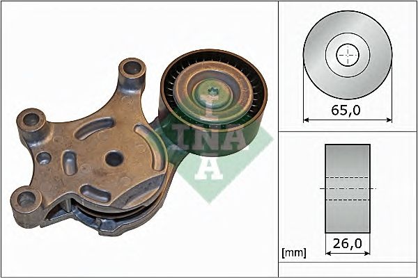 Intinzator curea trapezoidala FORD C-MAX II - Cod intern: W20202797 - LIVRARE DIN STOC in 24 ore!!!