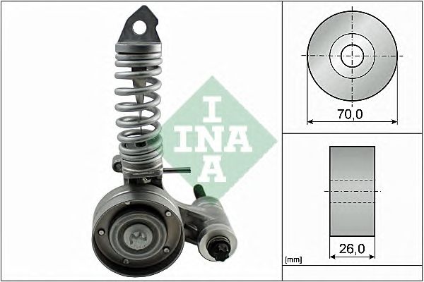 Intinzator curea trapezoidala OPEL CORSA E - Cod intern: M20448168 - LIVRARE DIN STOC in 24 ore!!!