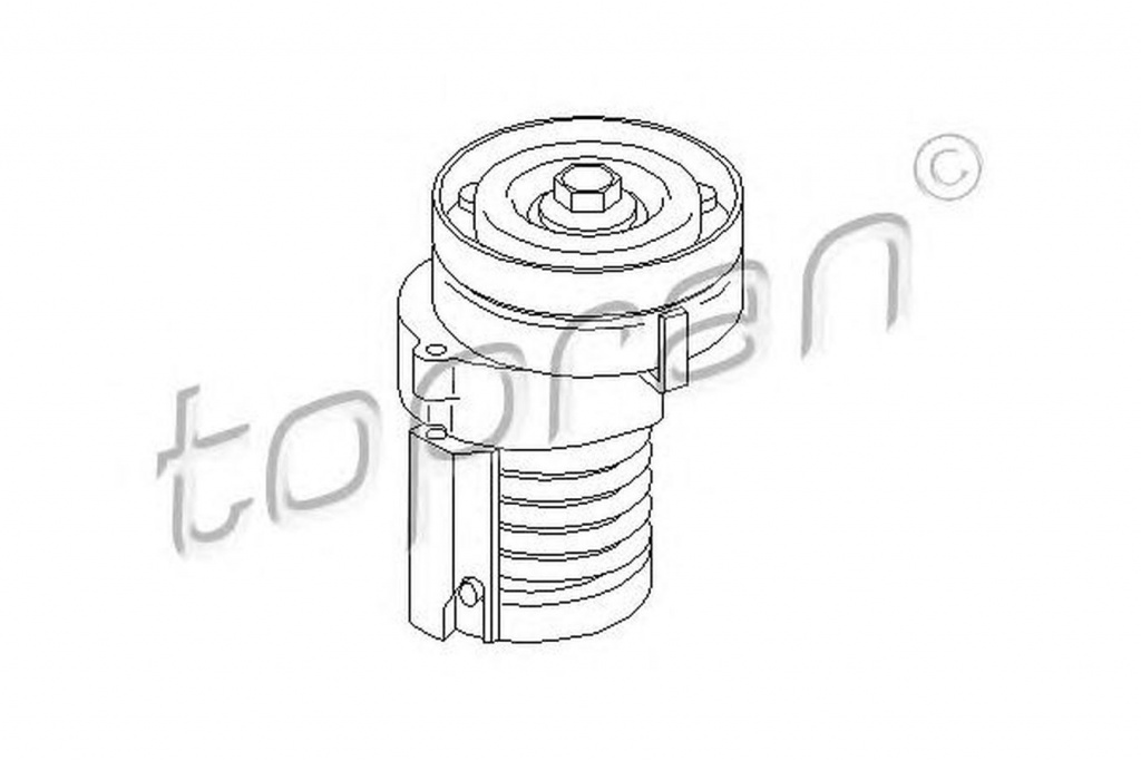 Intinzator curea VW CADDY II combi 9K9B TOPRAN 108221