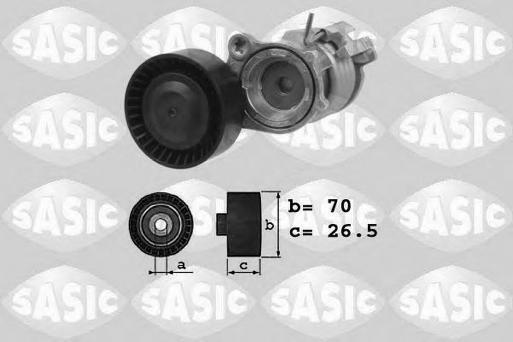 Intinzator curea VW FOX 5Z1 5Z3 SASIC 1626159