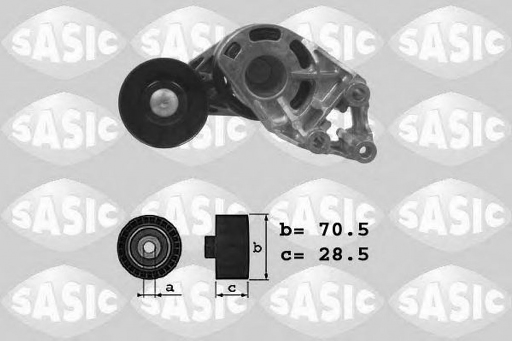 Intinzator curea VW LUPO 6X1 6E1 SASIC 1626025