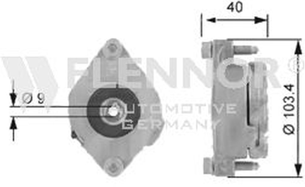 Intinzator curea VW PASSAT 3A2 35I FLENNOR FA99010