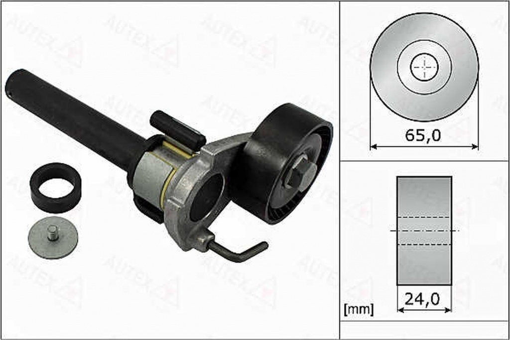 Intinzator curea VW PASSAT Variant 3C5 AUTEX 654899