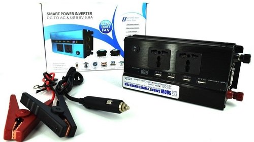 Invertor Premium 500W 24V-220V AL-170817-2