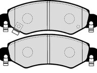 J3608027 set placute fata gama jakoparts