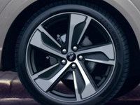 Jantă din aliaj 19" design cu 5 spițe, negru mat ford puma 2023