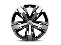 Janta aliaj 18" pentru Peugeot 3008, an 2019 ORIGINALA IN STOC -ROATA ALIAJ USOR LEGER 7 5J18 CH5-49