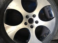 Janta aliaj 18”, VW Golf 5 , Golf 6 , cauciuc 225/45/18