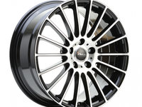 Janta aliaj Avus AC-M03 BLACK POLISHED CB56.6 5/105 17X7 ET38