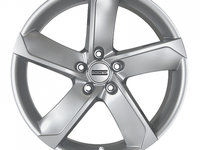 Janta aliaj FONDMETAL 7900 GLOSSY SILVER CB56.1 5/100 16X6.5 ET48