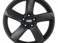 Janta aliaj FONDMETAL 7900 MATT BLACK CB65.1 4/108 16X6.5 ET20