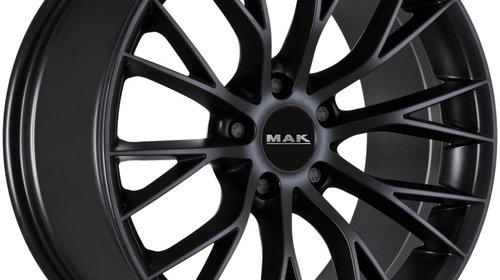 Janta aliaj MAK MUNCHEN MATT BLACK CB72.6 5/120 18X8 ET30