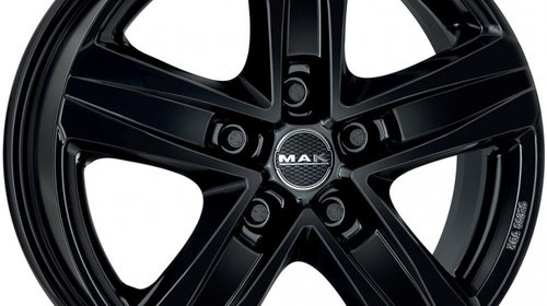 Janta aliaj MAK STONE5 GLOSS BLACK CB65.1 5/1