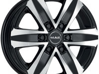 Janta aliaj MAK STONE6 W BLACK MIRROR CB84.1 6/130 16X6.5 ET62