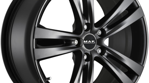 Janta aliaj MAK ZENITH MATT BLACK CB72 4/100 15X6.5 ET35