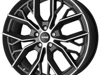 Janta aliaj MOMO MASSIMO Matt Black Polished CB65.1 5/110 18X8 ET40