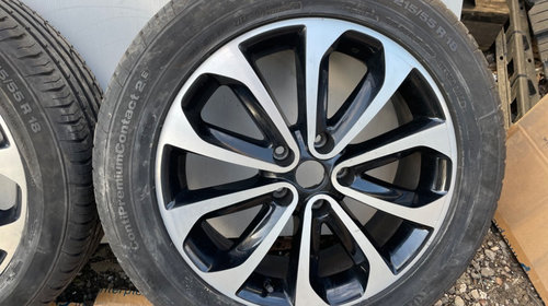 Janta aliaj originala NISSAN QASHQAI an 2013-2019 cu cauciuc CONTINENTAL vara 215/55R18