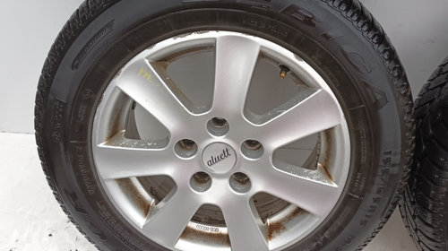 Janta Aliaj Set R15,5x112,Anvelope Iarna,Anvelope Stare Buna VW PASSAT B5, B5.5 1996 - 2005