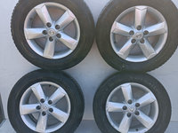 Janta Aliaj Set R16,5x114.3,Anvelope All Season,Anvelope Stare Buna Nissan QASHQAI / QASHQAI +2 (J10) 2007 - Prezent Benzina