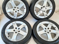 Janta Aliaj Set R17,5x108,Anvelope Iarna,Anvelope De Nefolosit,Anvelope Foarte Uzate Peugeot 407 2004 - Prezent Motorina