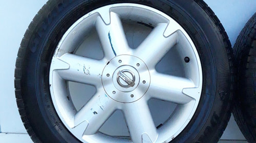 Janta Aliaj Set R18,5x114.3,Anvelope Vara,Anvelope Uzate Nissan MURANO 1 (Z50) 2003 - 2007