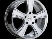 Janta aliaj Spath SP23/H SILVER CB65.1 5/160 17X7 ET55