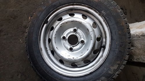 Janta Opel 4x100 13" cu anvelopa 145 80 13