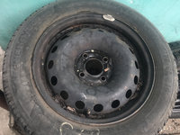 Janta roata rezerva renault 4x100 cu anvelopa michelin 175/65/14 ca noua