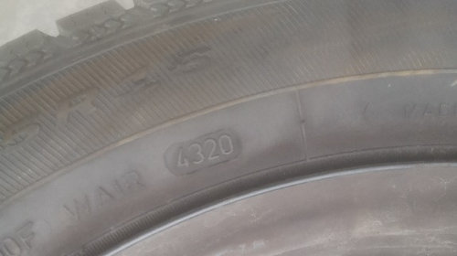 Janta tabla cu anvelopa iarna Debica Frigo 2 205/55 R16 DOT 4320 BMW E87 Seria 1 an 2009 2010 2011