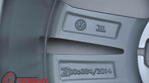 Jante 16 inch Originale VW Polo 6R Sebring Gri Antracit R-Line R16