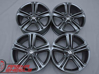 Jante 18 inch Mallory Originale VW Tiguan 5N Tiguan 5n Phaeton Sharan R18 Gri Antracit