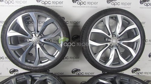 Jante 20" Audi A6 4G Roti complete Vara Noi 255/35/20 Ultimul Model!!