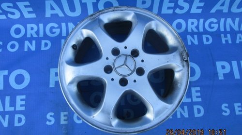 Jante aliaj 16’’ 5x112 Mercedes E220 S210; ET 41