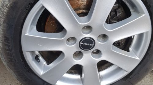 Jante aliaj 16 " Borbet Audi a4 B7 2007 cauciucuri iarna