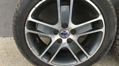 Jante aliaj 17" inch Volvo 5x108 cu cauciucuri de iarna