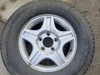 Jante Aliaj 5x130 SsangYong cu cauciuc CONTINENTAL 225/75 R16 CP