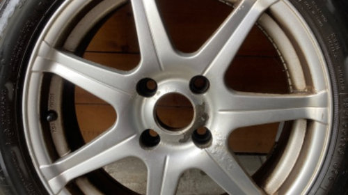 Jante aliaj ats pe 16" 4x108 6,5j et 25 peugeot citroen 208 207 308 cu anvelope 195/55/16 2x4mm 2 uzate