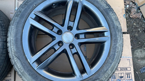 Jante aliaj AUDI A6 C7 4G cu 2 cauciucuri vara si 2 de iarna 245/45R18