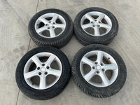 Jante aliaj cu anvelope 205/60 R16 M+S Suzuki SX4 4X4 1.6 benzina 107 cai motor M16A an 2009