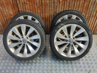 Jante aliaj cu anvelope 5x112 235 / 40 R18 Dot 2022 Audi Vw Seat Skoda Mercedes