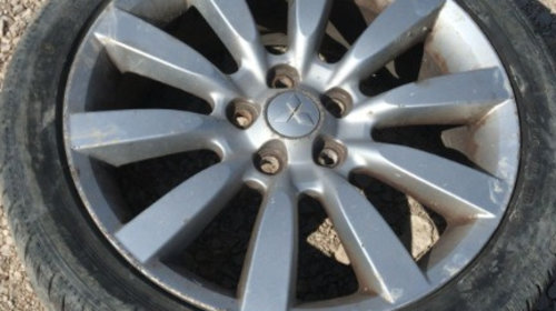 Jante aliaj cu cauciucuri 225/45R18 Mitsubishi Lancer 2008