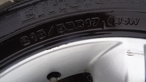 Jante Aliaj cu cauciucuri Opel Vectra 215/50R17