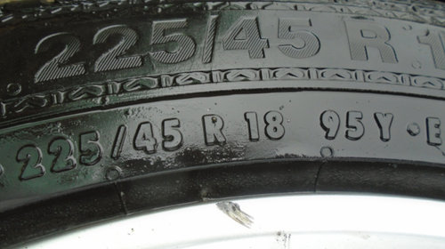 Jante Aliaj cu cauciucuri Opel Vectra C 7Jx18 ET41 225/45 R18