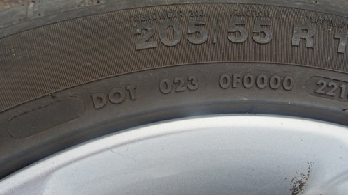 Jante Aliaj cu Cauciucuri Opel Zafira 6Jx16 ET44 205/55 R16 din 2008