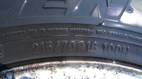 Jante aliaj cu Cauciucuri Toyota RAV 4 215/70 R16 100H M+S