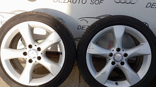 Jante aliaj Mercedes b class w246 5x112 mai au mici zgârieturi 225/45 r17 anvelope vara 2020